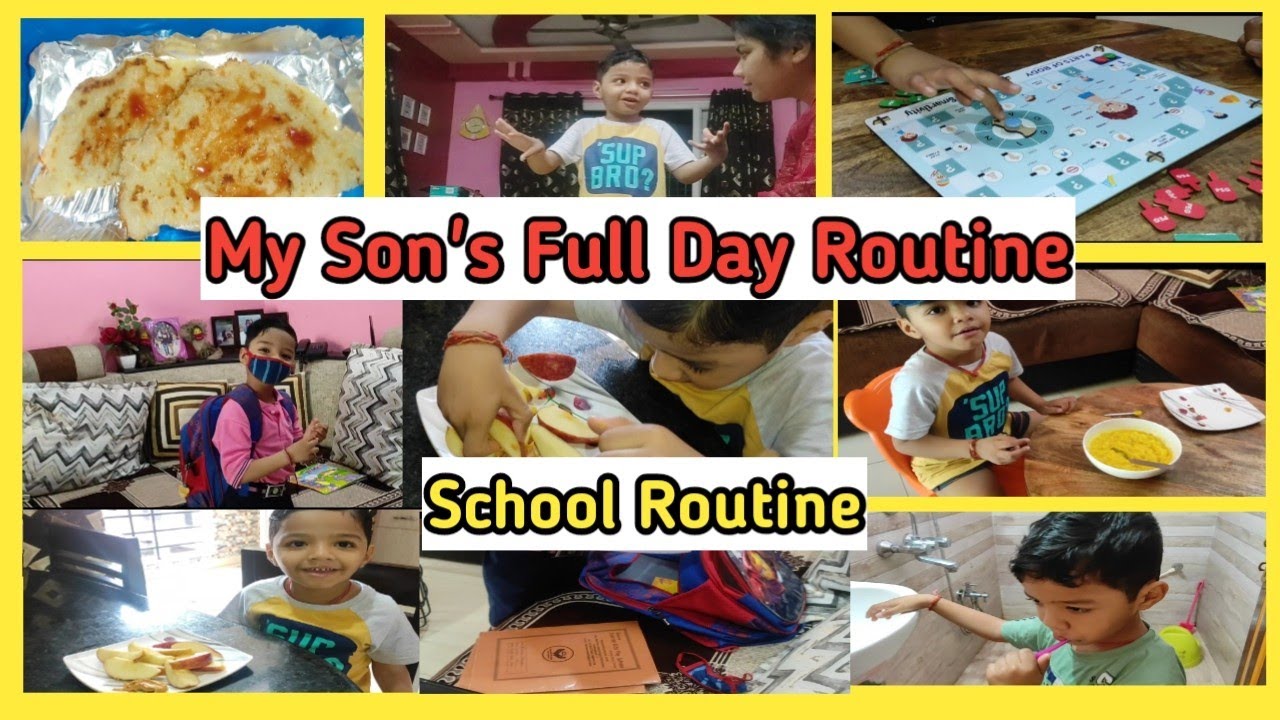 4 Year Old Toddler Daily Routine | My Kid's Full Day Routine | Indian kids daily Routine