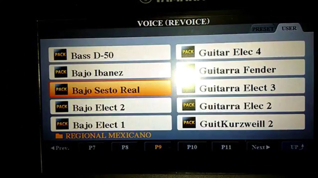 TYROS 5 psr-S970 S770 S670 SAMPLES, RITMOS EXPANSION PACK MEXICAN