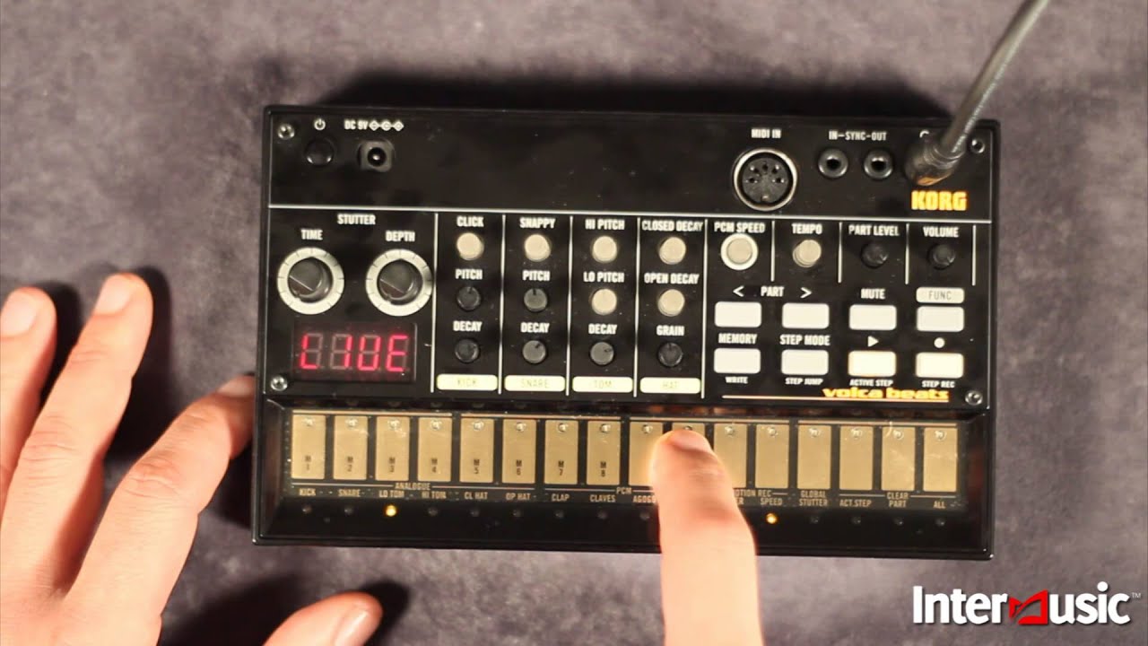 03. Volca Beats Creación de patrones // Análisis Intermusic Pro