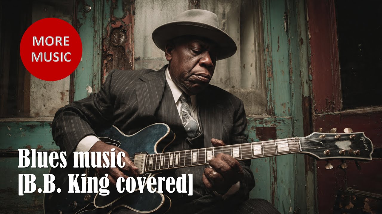 B.B. King [Covered version] Blues #music #uk #guru #blues #florida #usa #shorts #bbking #ai #guitar