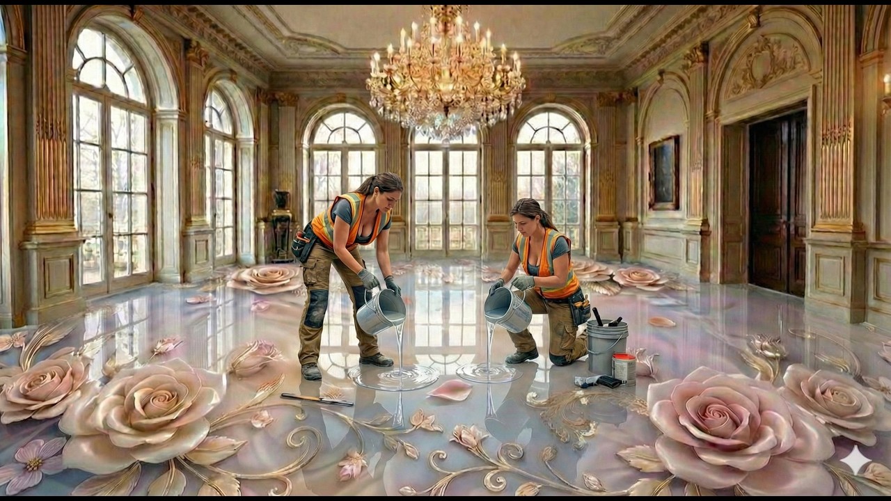 Top 4 Luxurious Epoxy Floors Featuring Resin Pours with Stone, Wood and 3D Design