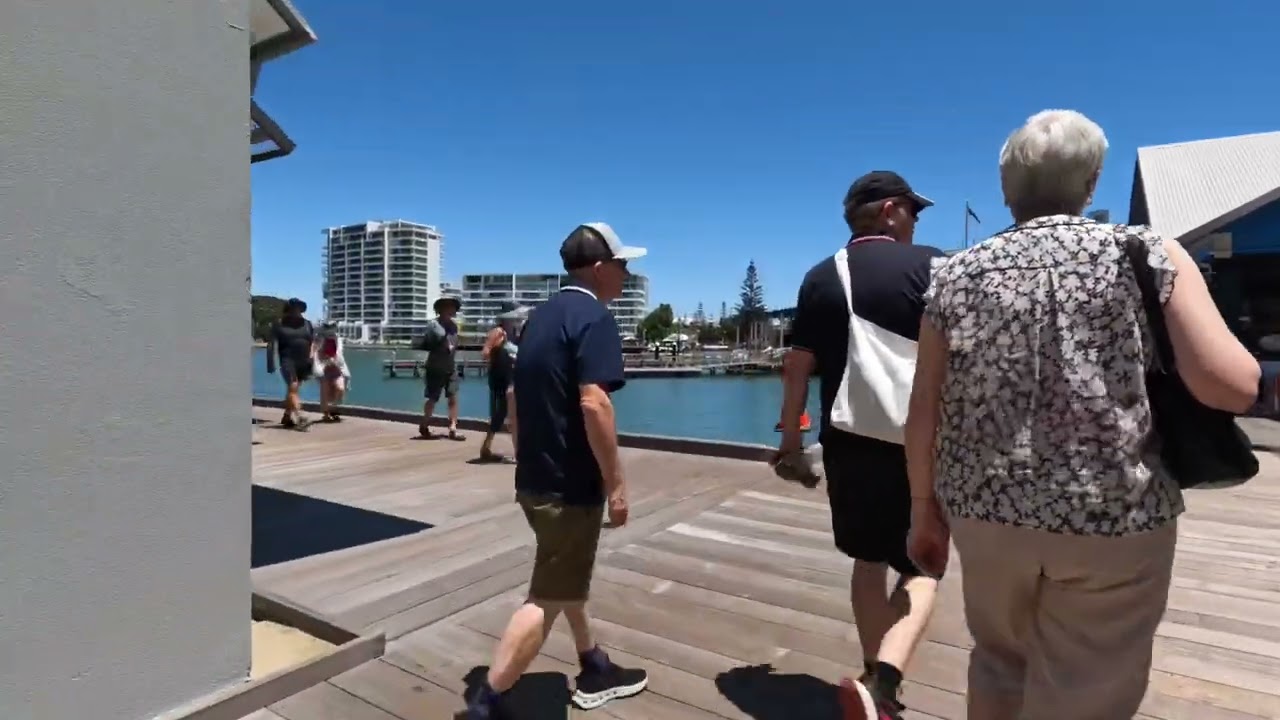 Welcome 2023 for driving and walking tour at Mandurah WA..