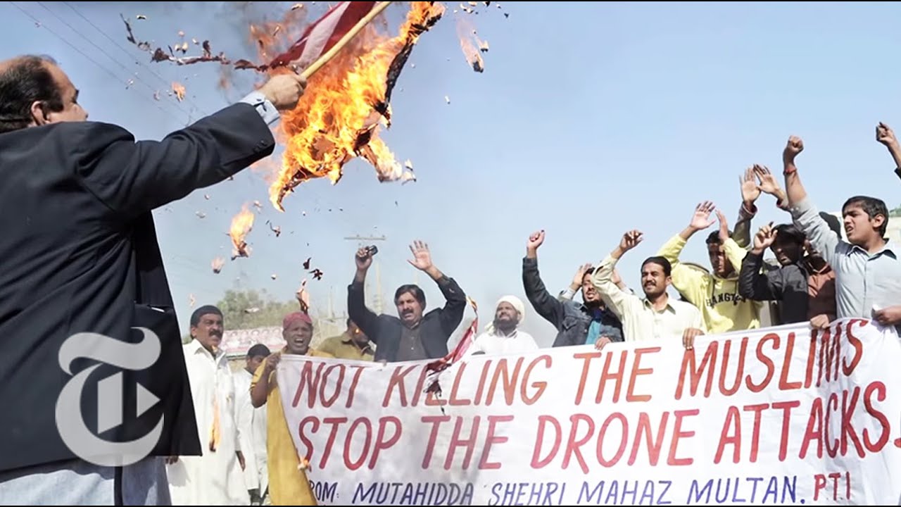 Drone Spy Wars: Militants in Pakistan Film Confessions and Death | The New York Times