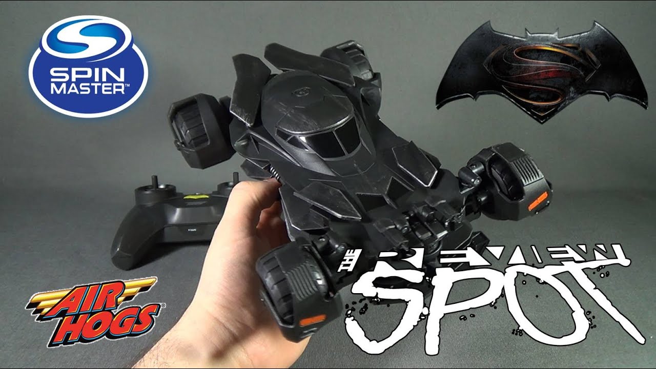 Toy Spot - Spinmaster Toys Air Hogs Batman V Superman Remote Control Batmobile