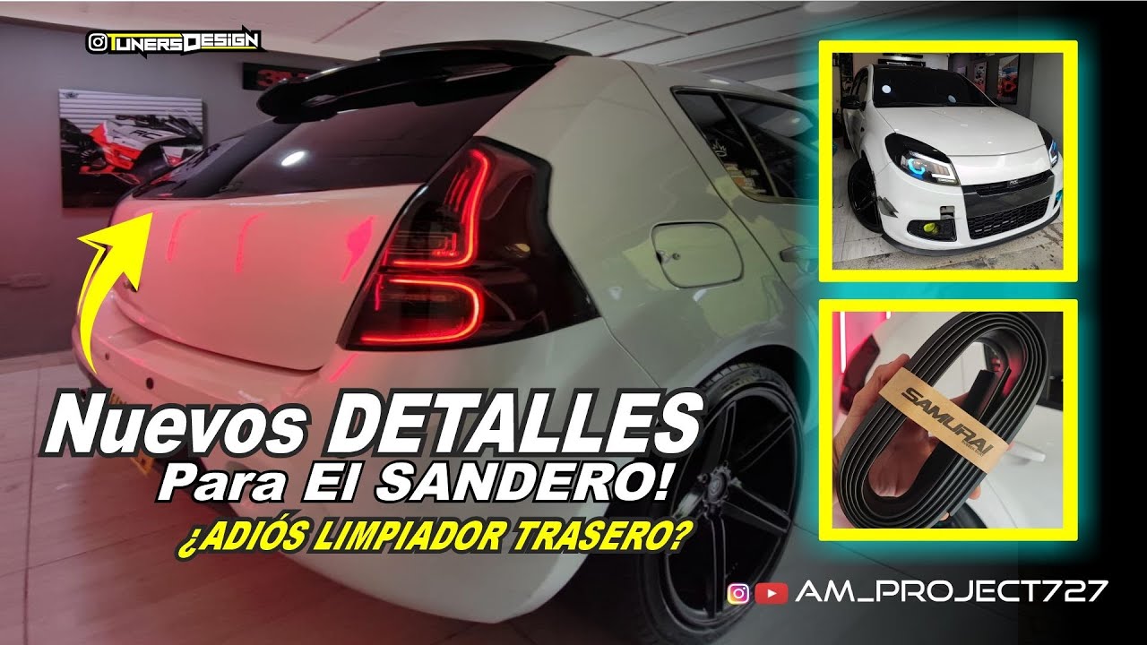 Instalamos Nuevos Accesorios Al Sandero!! #proyecto #sandero #Modificado