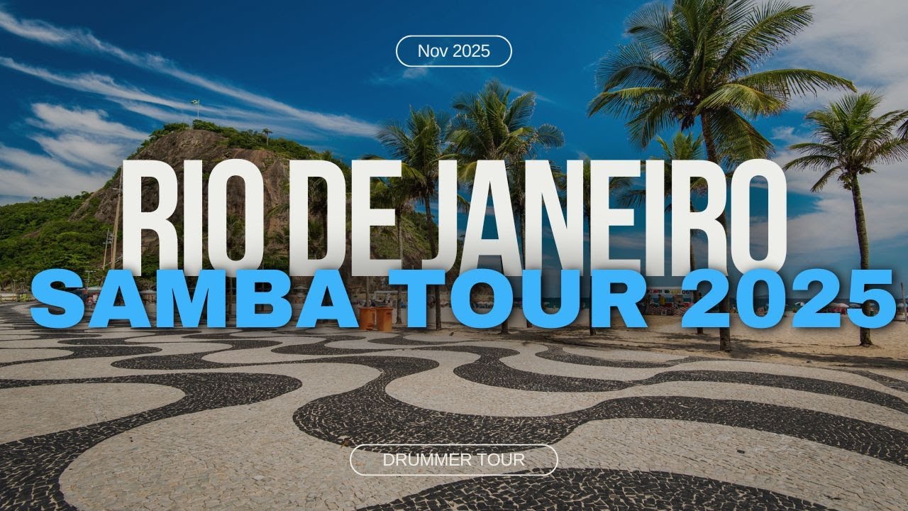 Samba Drum Adventure Rio de Janeiro 2025!