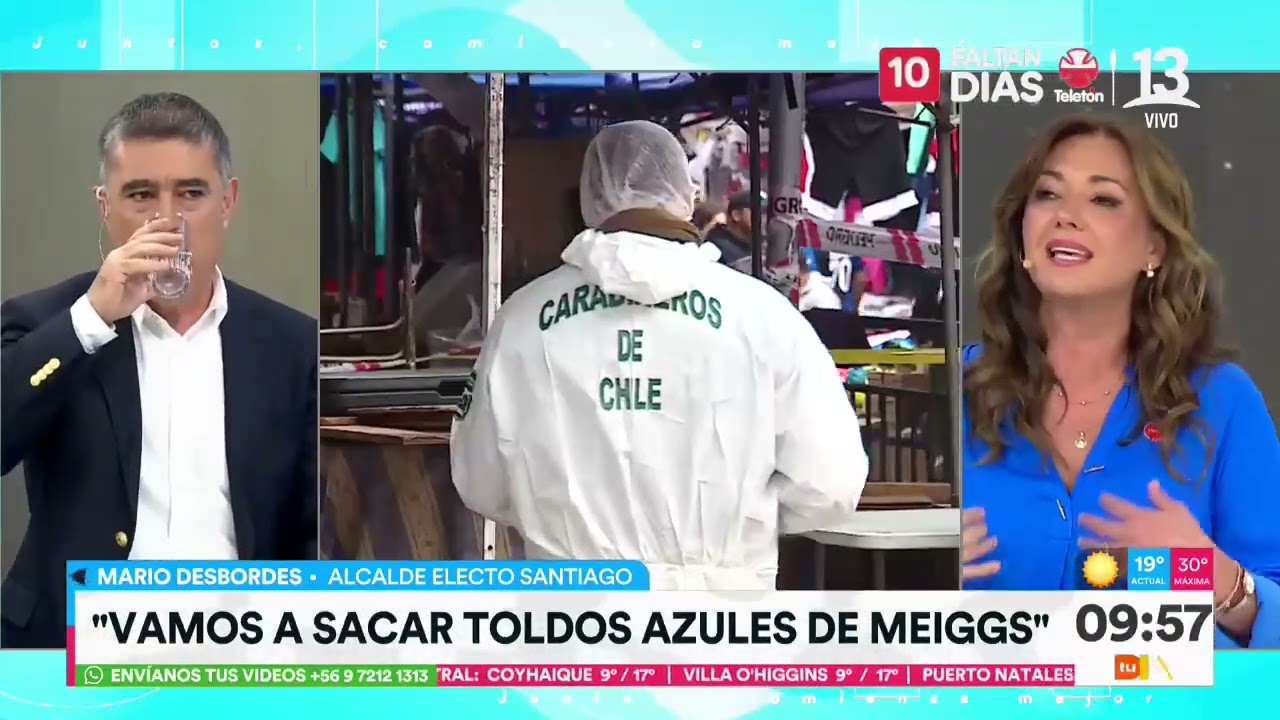 Mario Desbordes Alcalde de Santiago: 'Voy a recibir un municipio desfinanciado