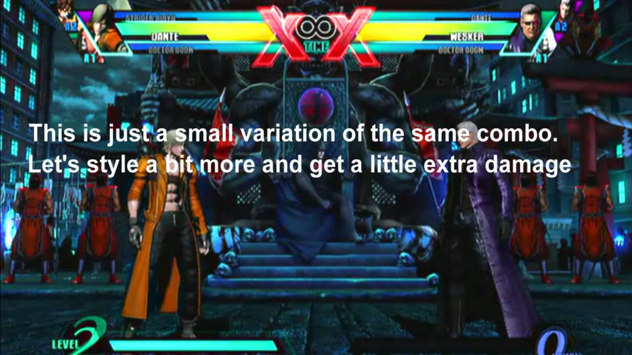 UMVC3: In The Lab Part 1 - Dante Combos