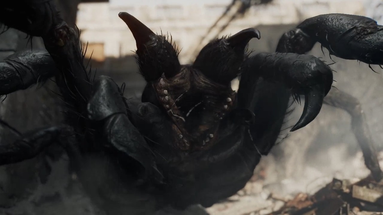 RESIDENT EVIL 9 REQUIEM GIANT SPIDER BOSS FIGHT