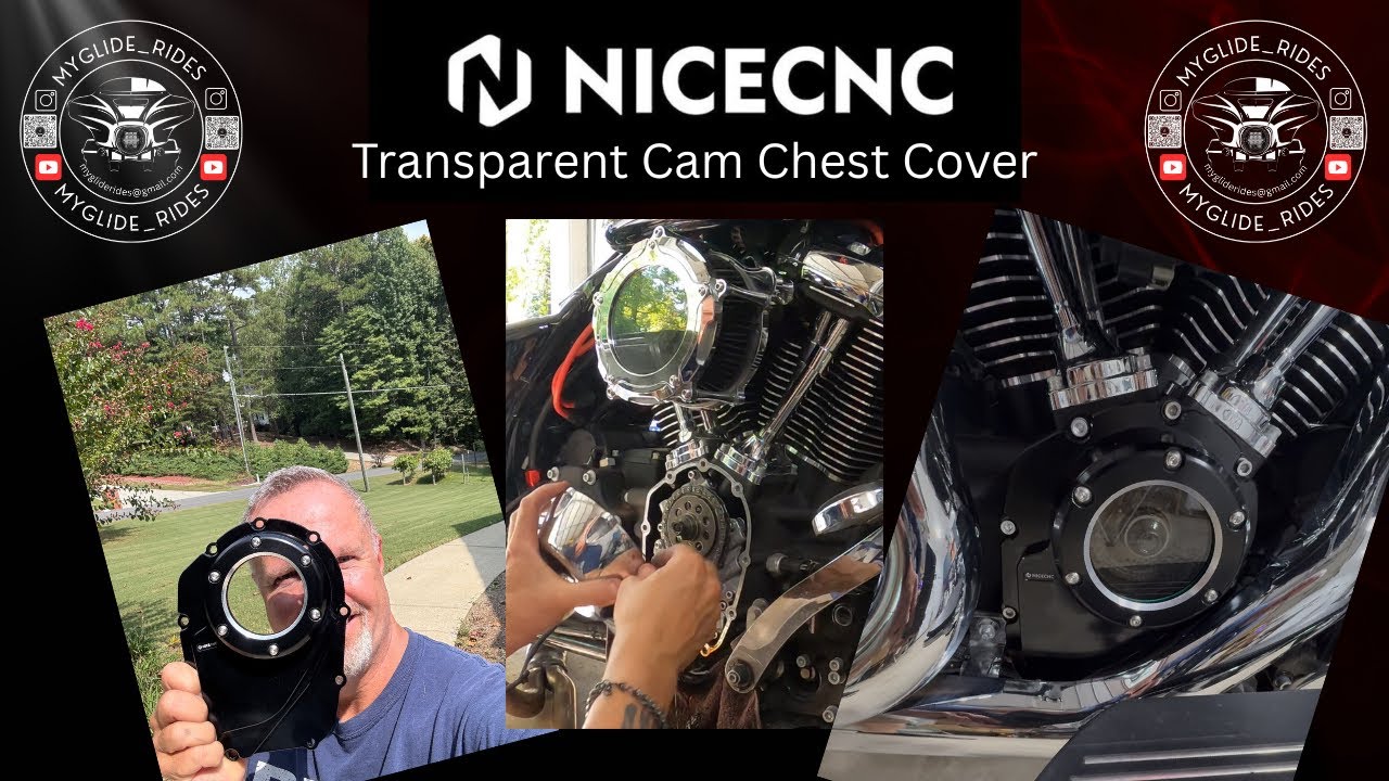NICECNC Harley-Davidson M8 Transparent Cam Chest Cover Install | Step-by-Step Tools & Tips