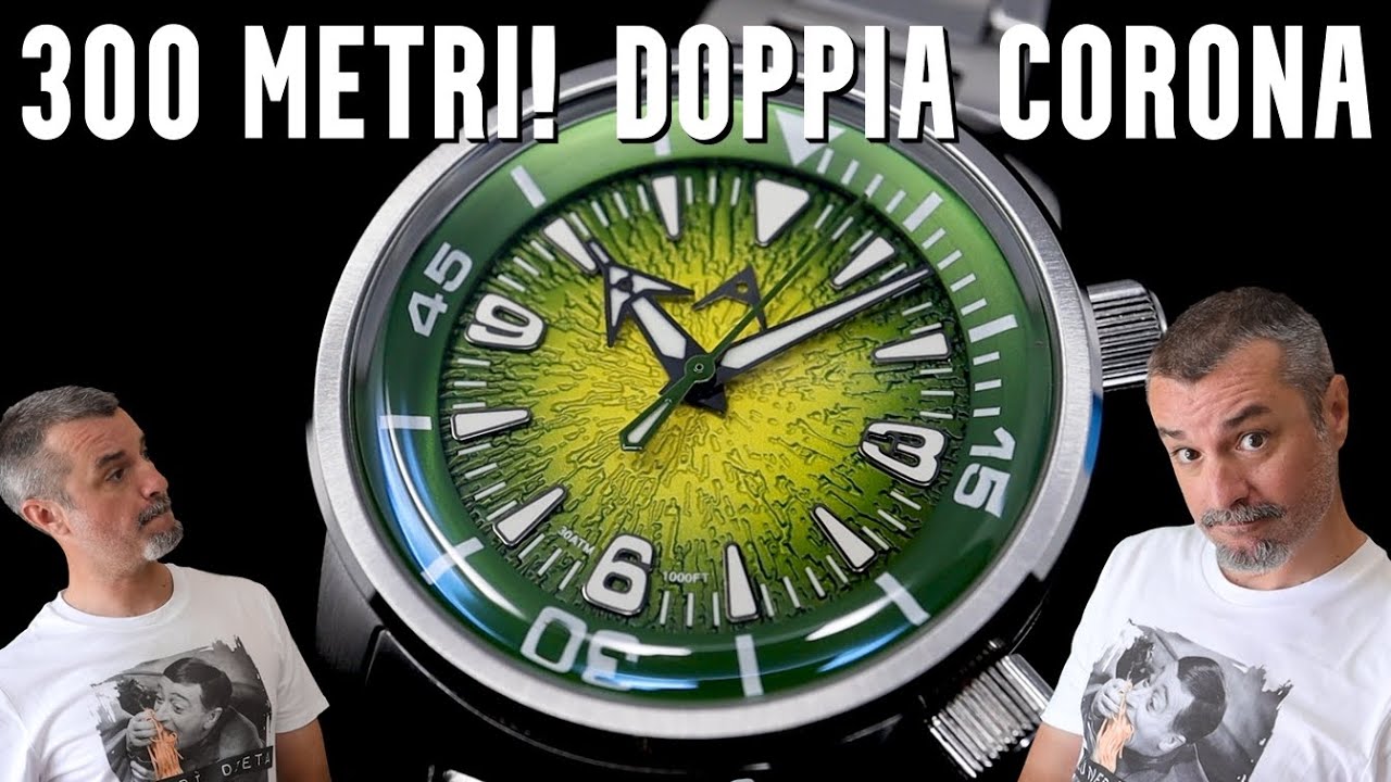L' orologio perfetto per le immersioni (300 mt) e per gli aperitivi - Aerotec Wave