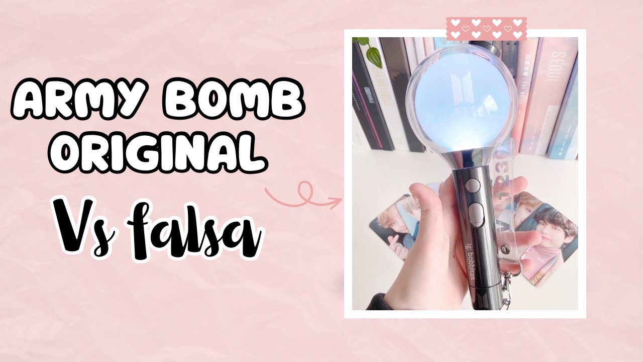 ARMY BOMB ORIGINAL VS FALSA
