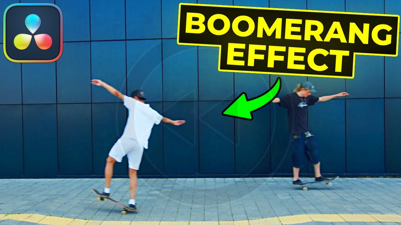 How to Make the BOOMERANG Effect In Davinci Resolve 19 Tutorial