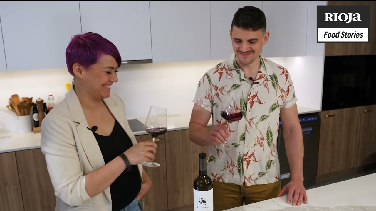 Rioja Food Stories: Bodegas Jal&oacute;n | WineStories | Schweinefleisch Dumplings mit Chili & Apfel