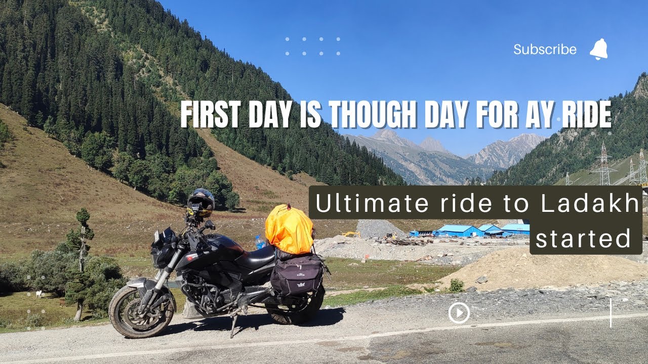 Ultimate solo ride to Ladakh | Day 1 | Delhi to Srinagar