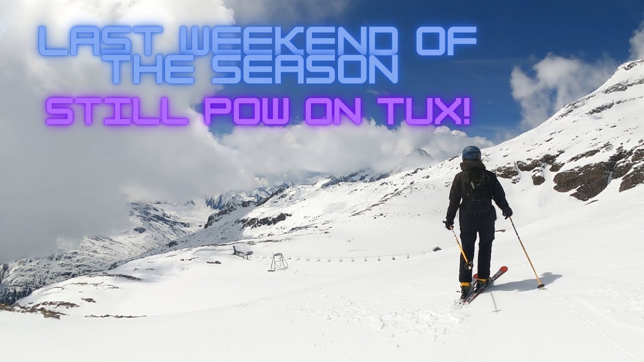 April powder on Hintertux