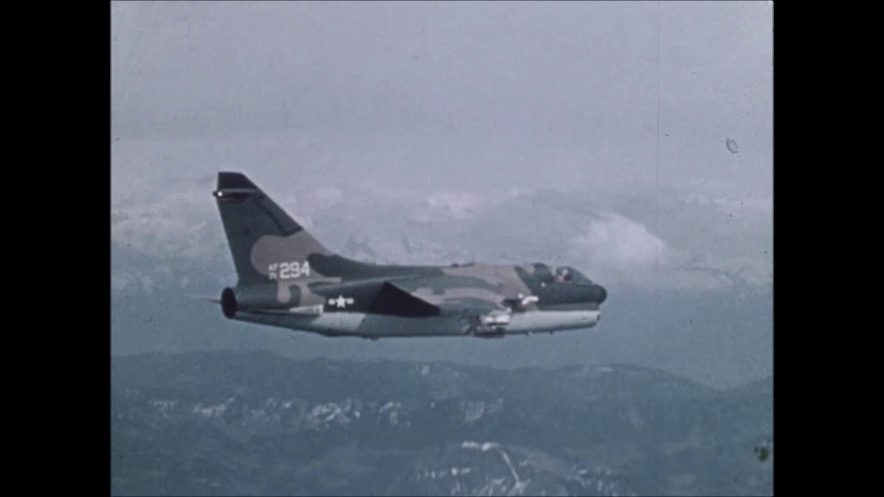 LTV A-7D Corsair II evaluation by Switzerland in 1972