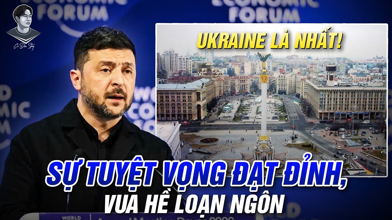 ZELENSKY HÓA CHÍ PHÈO: TUYÊN BỐ NGA, EU LÀ CÁI ĐINH, UKRAINE LÀ NGỌN HẢI ĐĂNG THẾ GIỚI