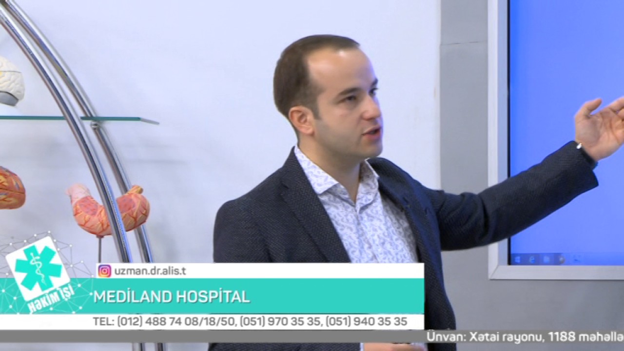 18 10 2016 Hekim ishi Mediland Hospital Uzman dr Ortoped Travmotoloq Elis Tehmezli