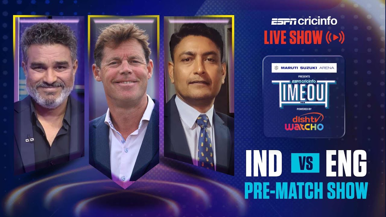 #india vs #england Live Match -  ESPNcricinfo T20 WC 2024 Semi Final 2, Delay in Toss due to Rain