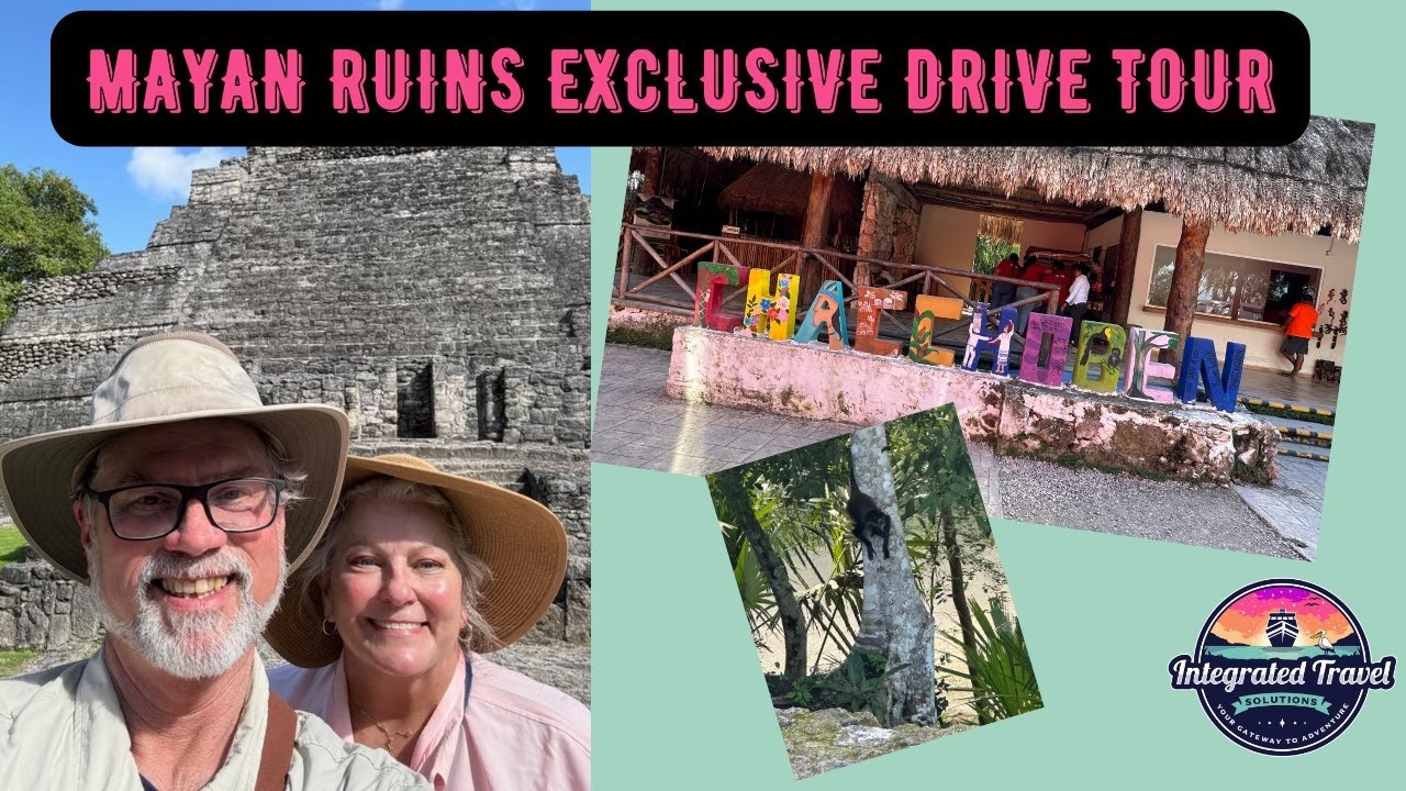 🌿 Mayan Ruins Exclusive Drive Tour | Costa Maya Adventure! 🏺✨