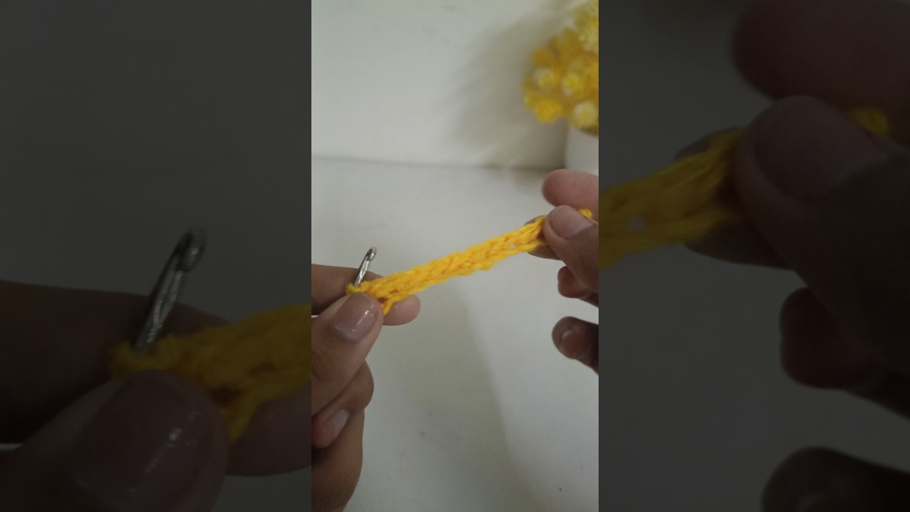 Crochet basics ✨ Part 3: Single Crochet 🧶Slow, simple, and beginner-friendly 🤍