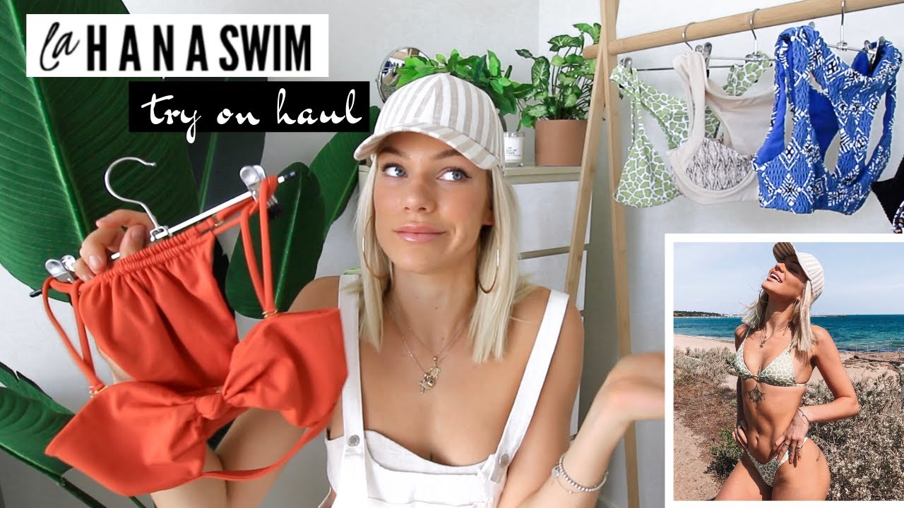 BEST SUMMER BIKINI TRY ON HAUL | Lahana Swim