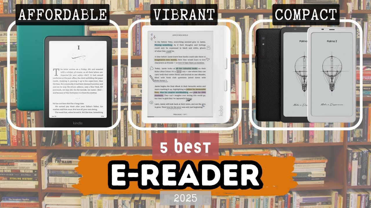 Top 6 E-Readers for 2025 | Best Picks for Every Reader! 📚