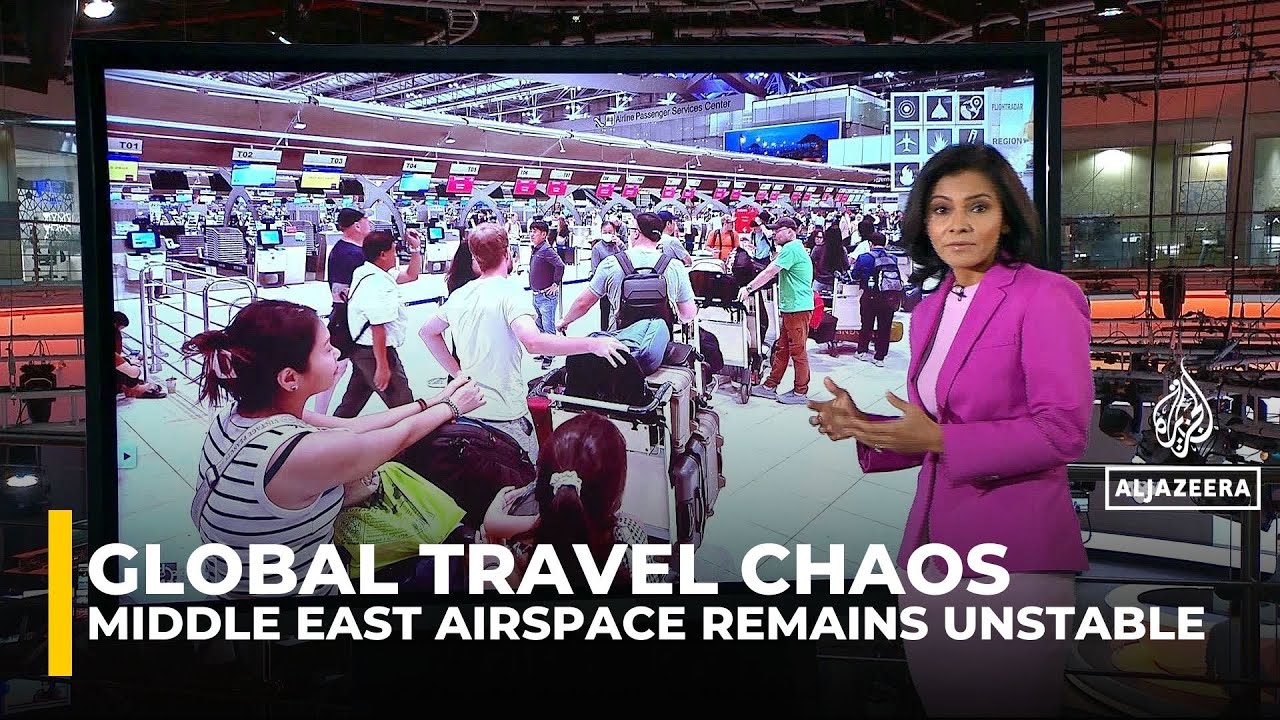 Middle East airspace closures leave millions stranded amid US-Israel war on Iran