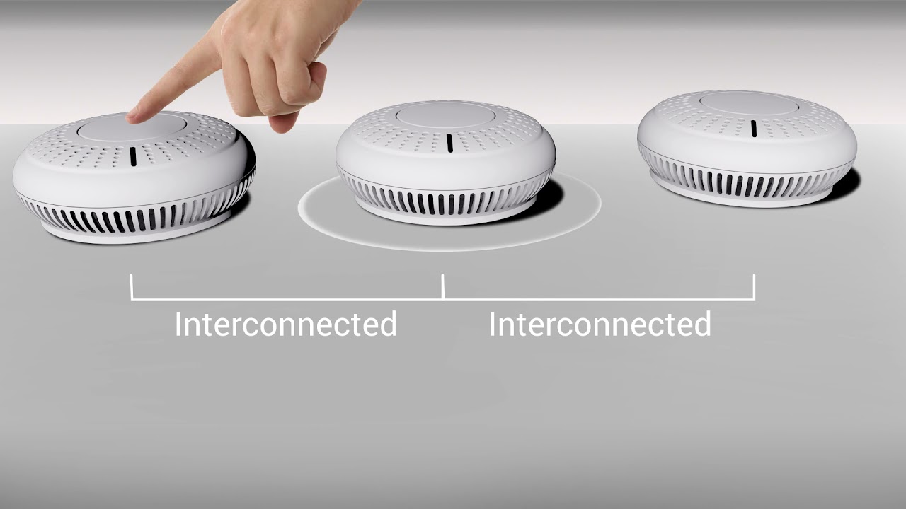 Photoelectric wireless Interconnected Smoke alarm interconnection