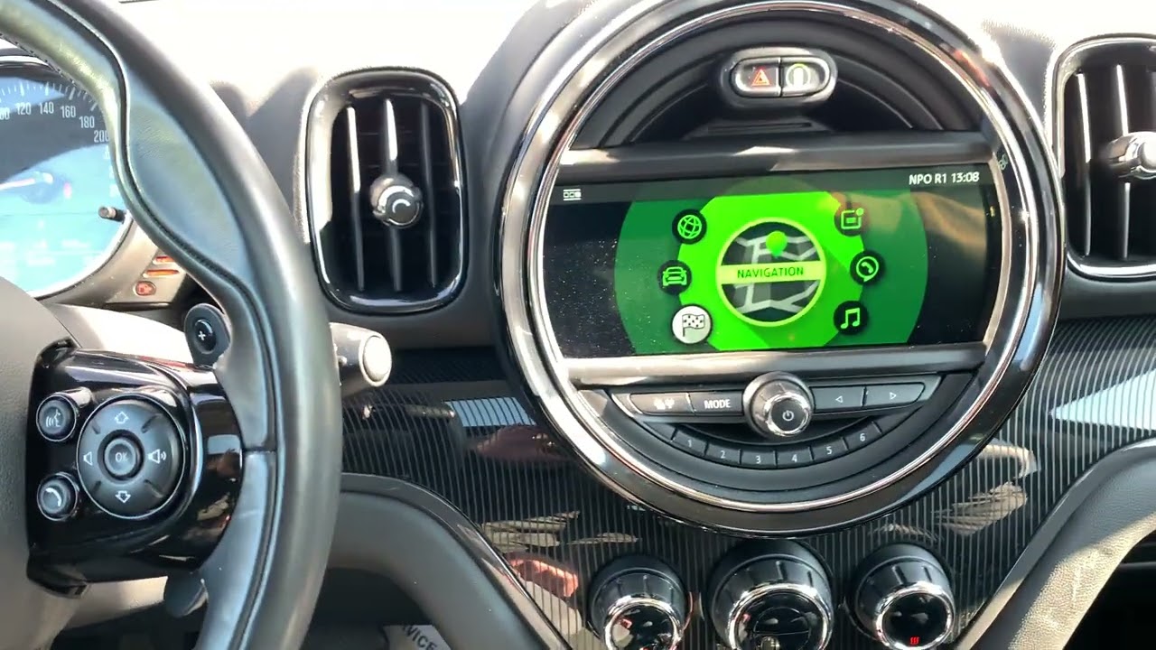 Mini Countryman 2017 set new tyre pressure. Flat tyre light solved. TPMS light reset