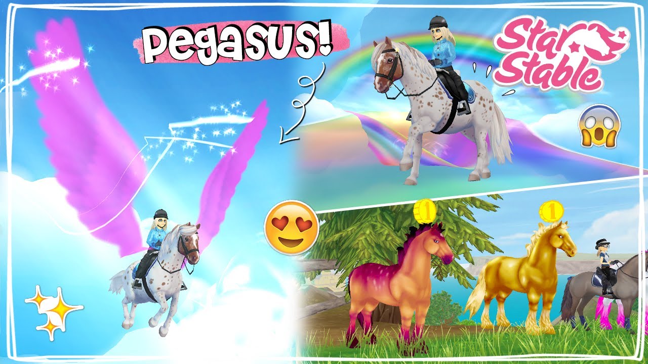 VLIEGEN MET MIJN PEGASUS PONY & 9 MAGISCHE PAARDEN! 🤩 - Update | Star Stable | Daphne draaft door