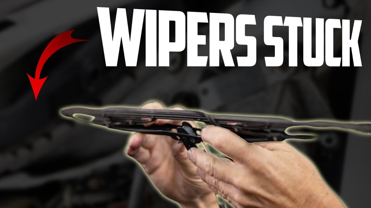 4 Reasons Windshield Wipers Stuck in the Up Position & How to Fix?