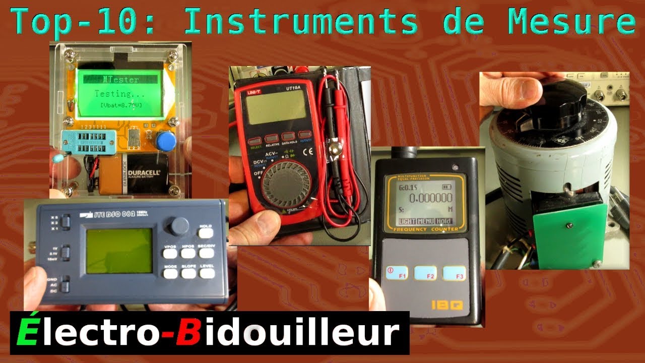 EB_#219 Top-10 - Les Instruments de Test et Mesure du Débutant