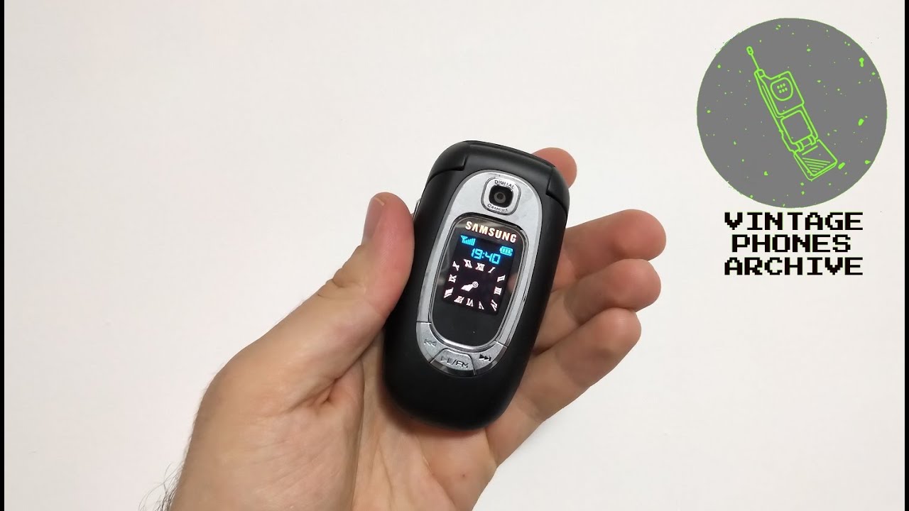 Samsung SGH-E360 Mobile phone menu browse, ringtones, games, wallpapers