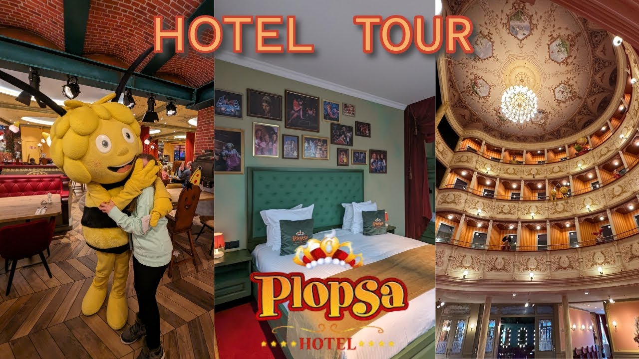 Plopsahotel, l'un des meilleurs hôtel de parc d'attraction.