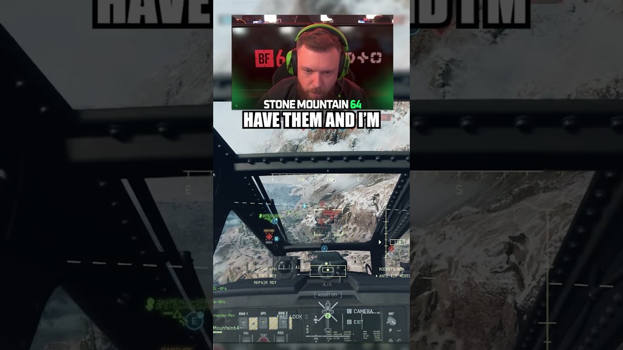 HELICOPTER COMBAT IN BATTLEFIELD 6