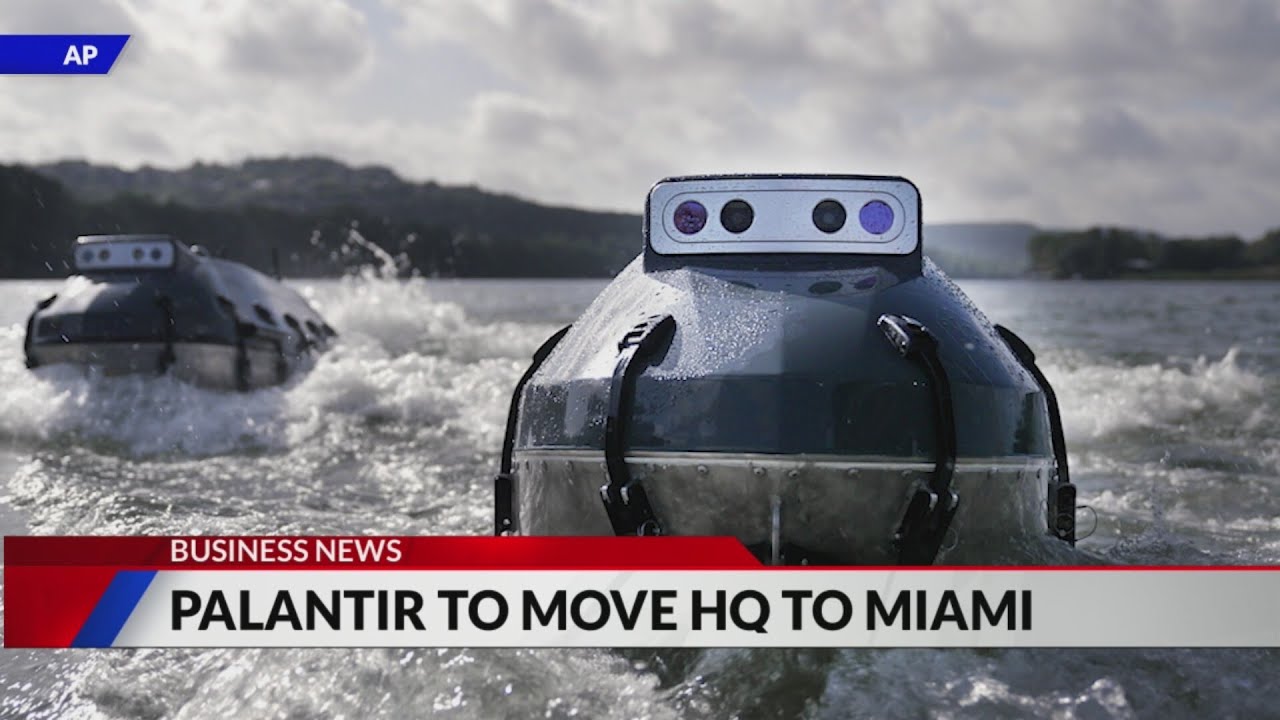 Palantir moving headquarters from Denver to Miami