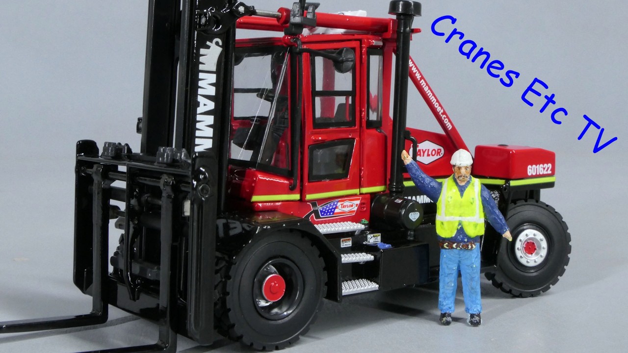 Вилочный погрузчик Weiss Brothers Taylor XH-360L 'Mammoet' от Cranes Etc TV