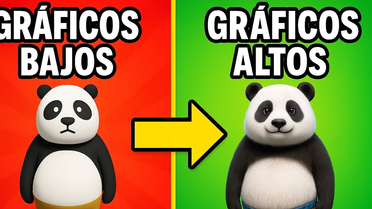 GRÁFICO BAJOS vs GRÁFICOS ALTOS // Battle Gang