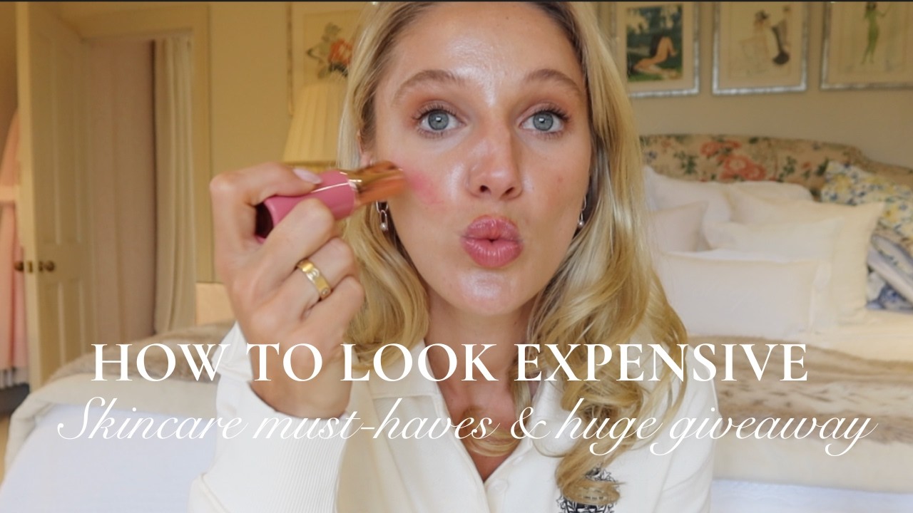 NEW IN H&M SUMMER HAUL | HOW TO LOOK EXPENSIVE | HOLY-GRAIL SKINCARE HAUL & HUGE LUXURY GIVEAWAY