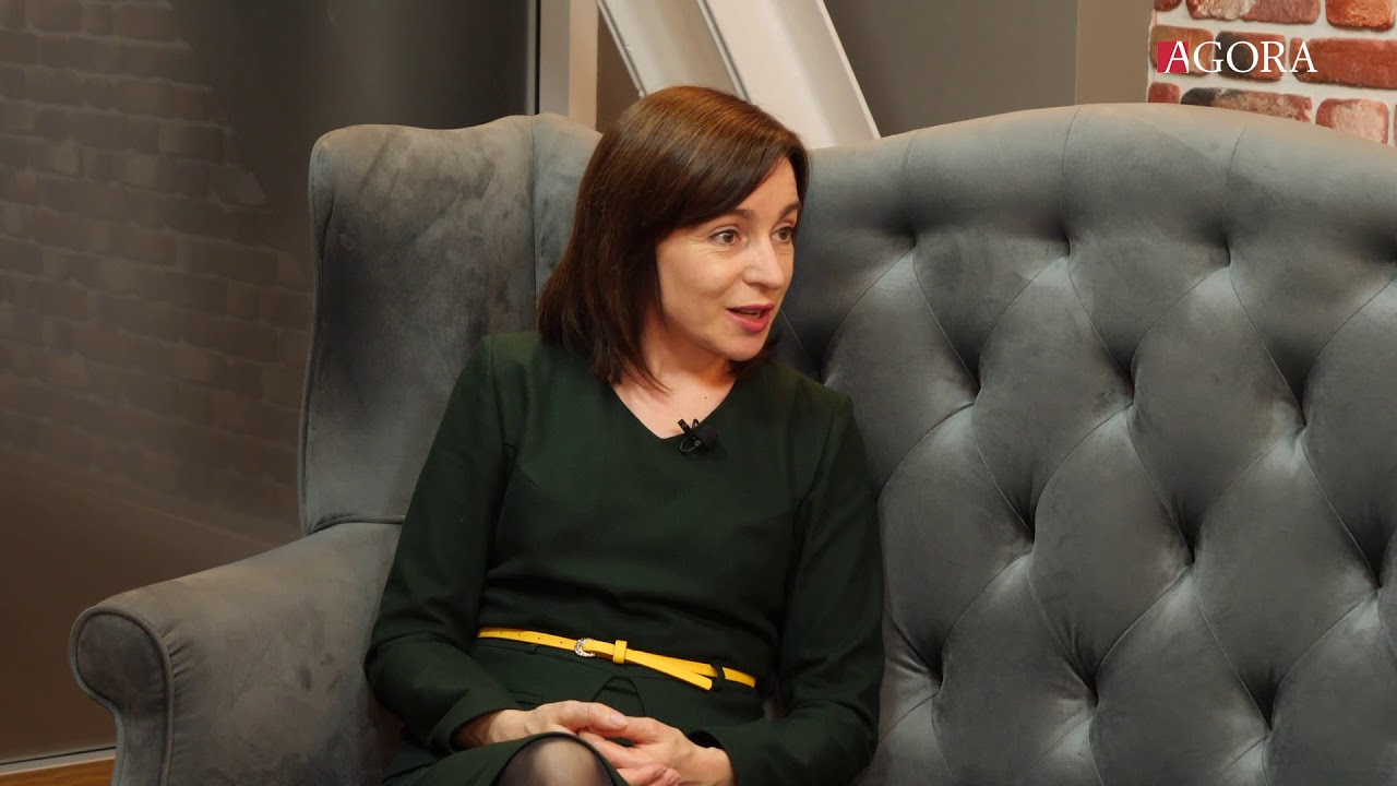 INTERVIU cu Maia Sandu, in studioul AGORA