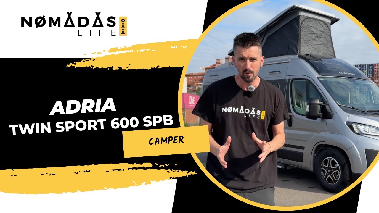 Adria Twin Sport 600 SPB: la camper definitiva para deportistas y aventureros 🏕️🚴 Nomadas Life