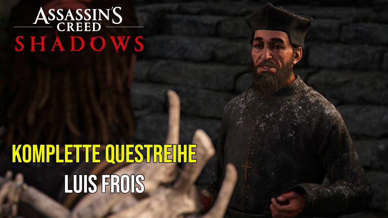 Komplette Luis-Frois Questreihe | AC Shadows | Bewohner Oumis