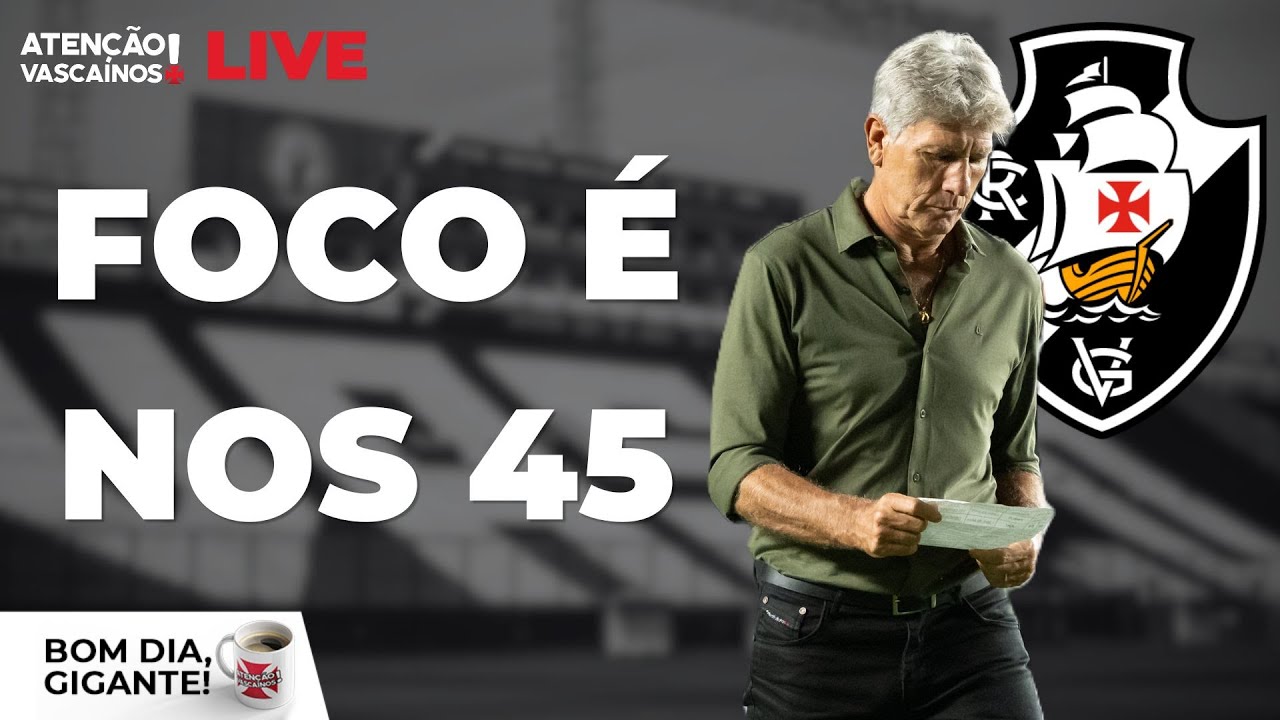 SEM ILUS&Atilde;O! RENATO &Eacute; BASTANTE SINCERO E DIZ QUE VASCO IR&Aacute; FOCAR NO BRASILEIRO NESSA TEMPORADA