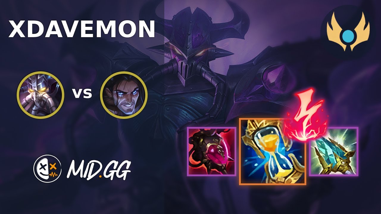 MID.GG: [ xDavemon ] Кассадин MID против Сайласа | NA CHALLENGER | LOL Сезон 2025