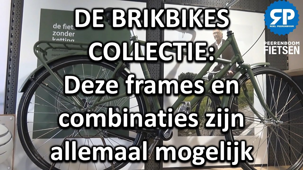 DE BRIKBIKES COLLECTIE: Deze frames en combinaties zijn allemaal mogelijk