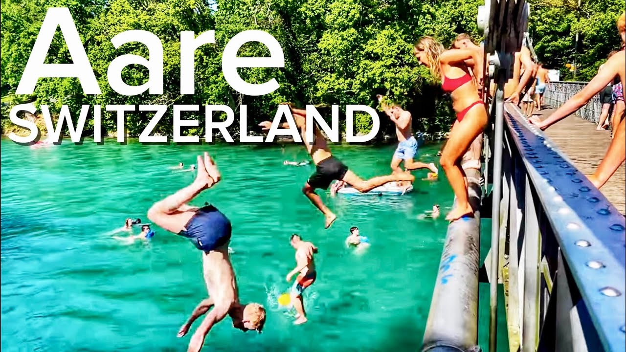 Aare🇨🇭Weekend in Bern 📍Swimming Switzerland || Travel Guide