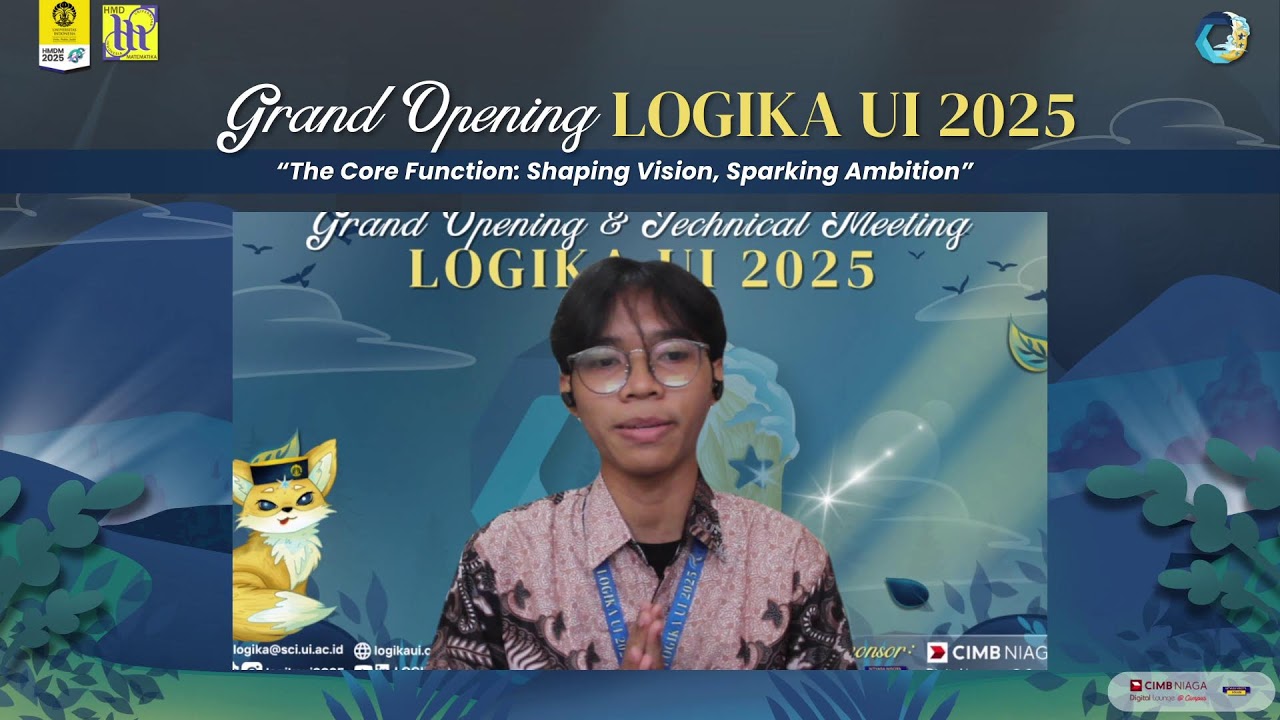Grand Opening LOGIKA UI 2025