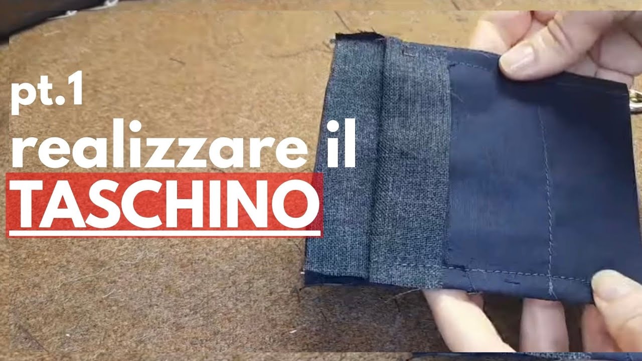 Come realizzare il taschino del pantalone